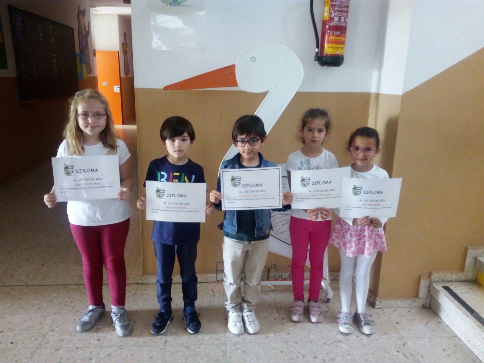 Lectores del mes de abril